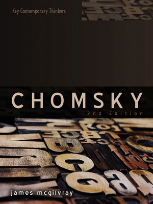 cover image of Chomsky